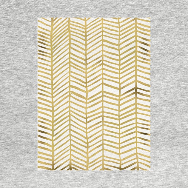 Herringbone Gold by CatCoq